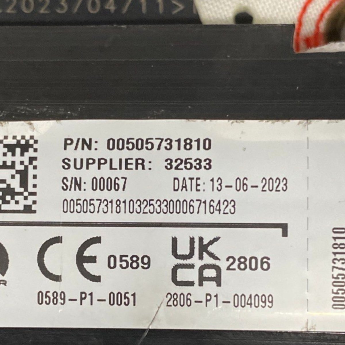 Airbag a tendina sinistro (sx) alfa romeo tonale Cod: 00505731810 (2022 - ) - F&P CRASH SRLS - Ricambi Usati