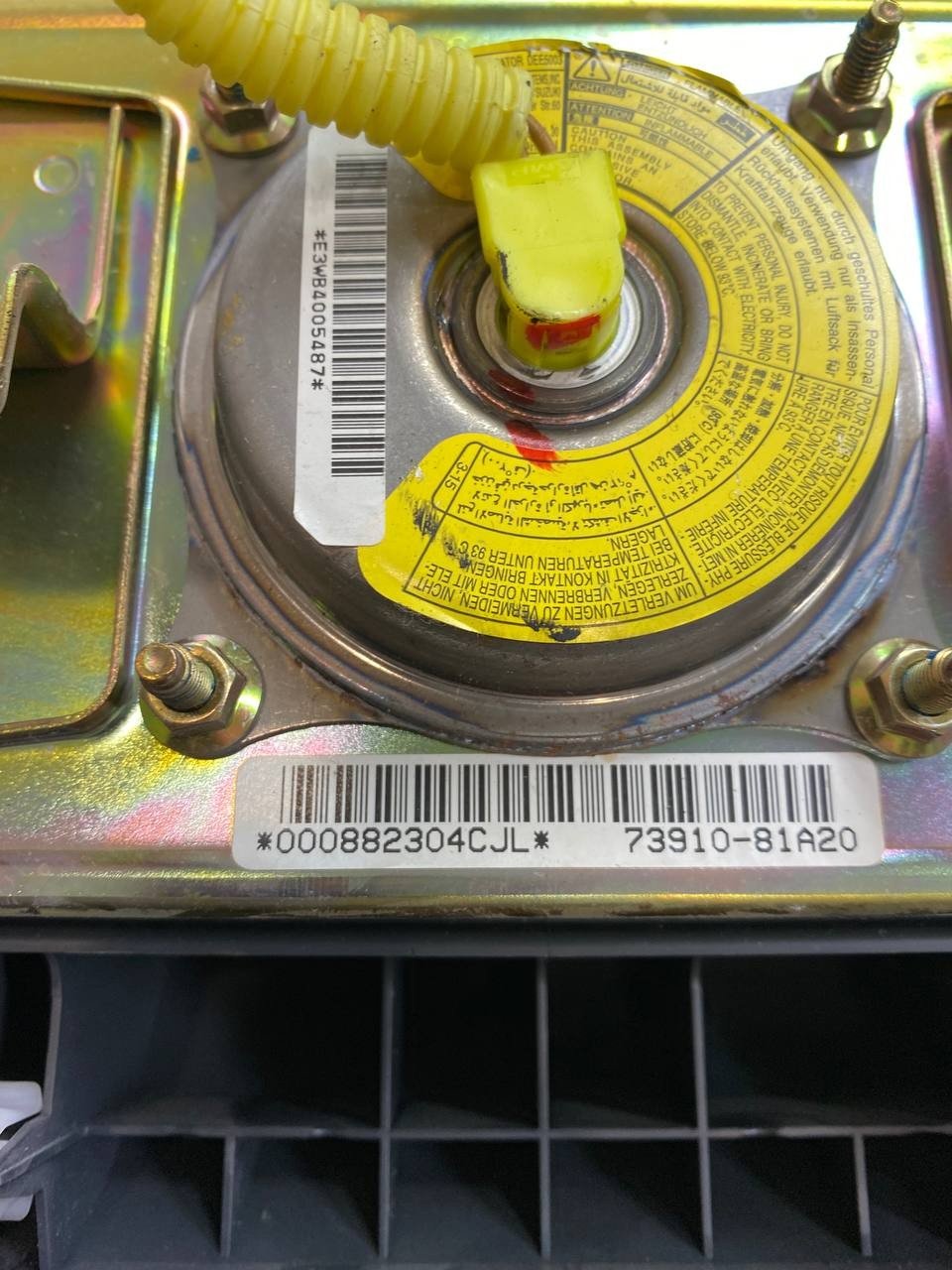 Airbag lato passeggero Suzuki jimny cod:84235003 - F&P CRASH SRLS - Ricambi Usati