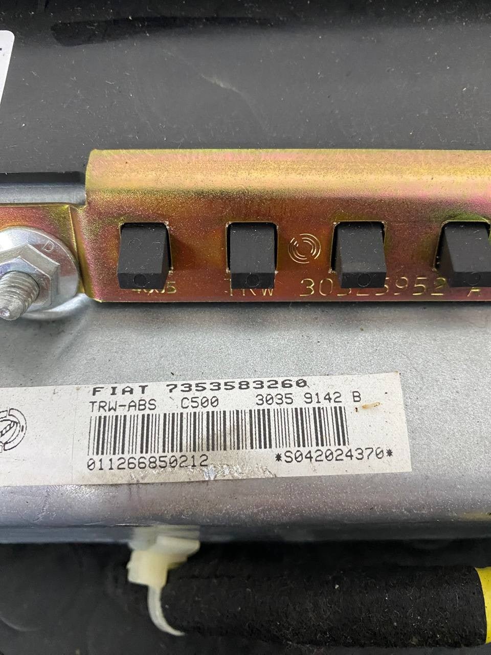 Airbag Passeggero Fiat punto II serie 188 (2004) cod: 30338356e - F&P CRASH SRLS - Ricambi Usati