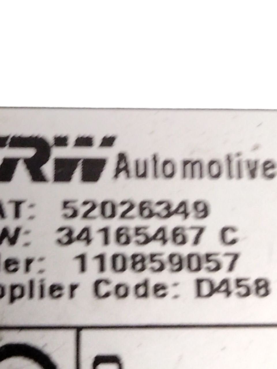 Airbag sedile destro Fiat 500X (2014>) COD:52026349 - F&P CRASH SRLS - Ricambi Usati