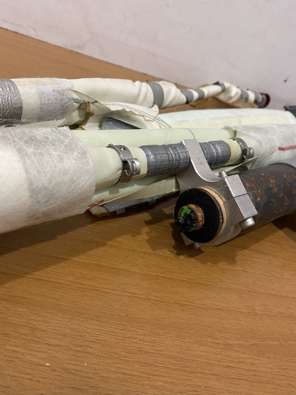 Airbag srs a tendina dx/sx tetto chrysler grand voyager 2008 2016 34014155B - F&P CRASH SRLS - Ricambi Usati