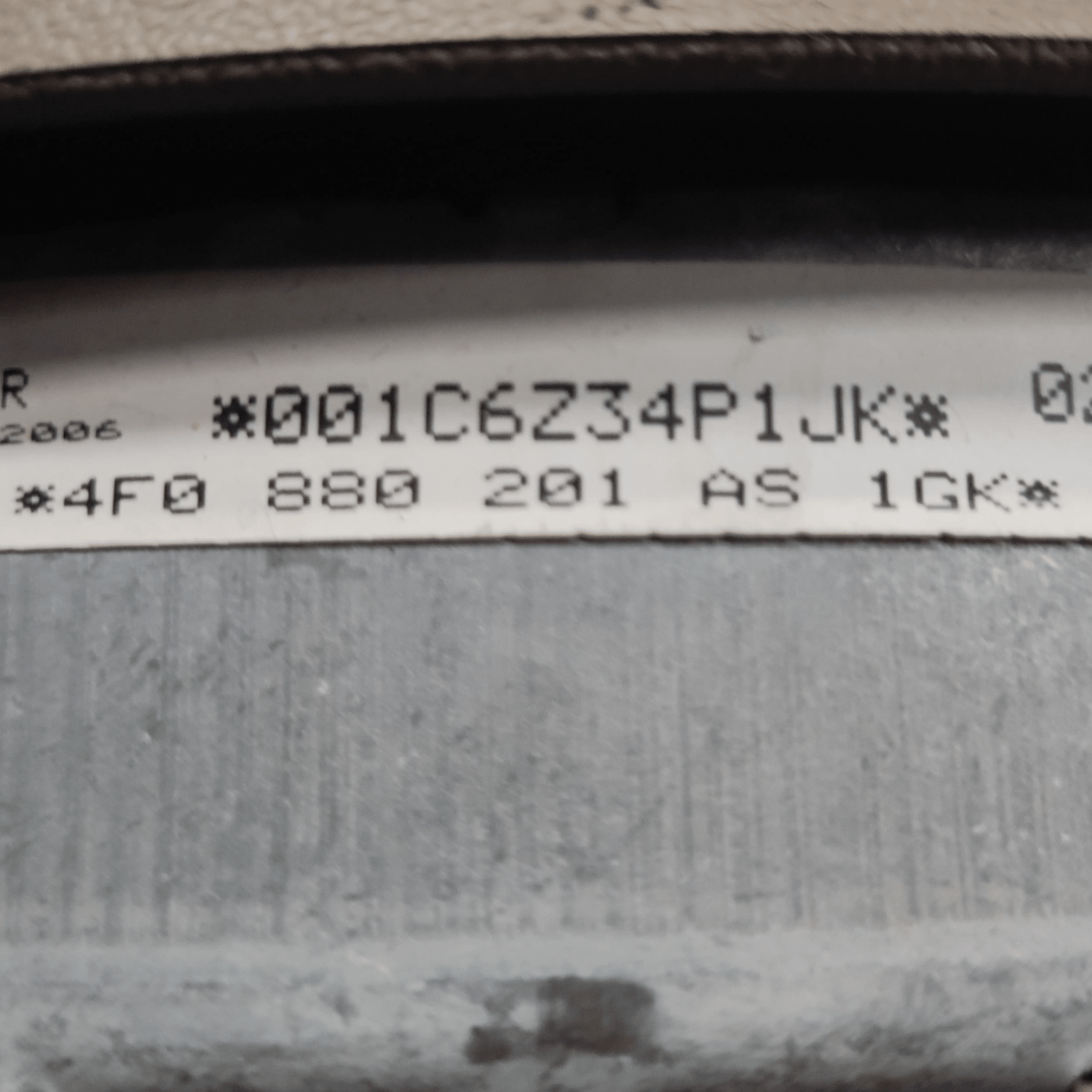 Airbag Volante Audi A6 C6 COD: 4F0880201AS1GK (2004 - 2011) - F&P CRASH SRLS - Ricambi Usati