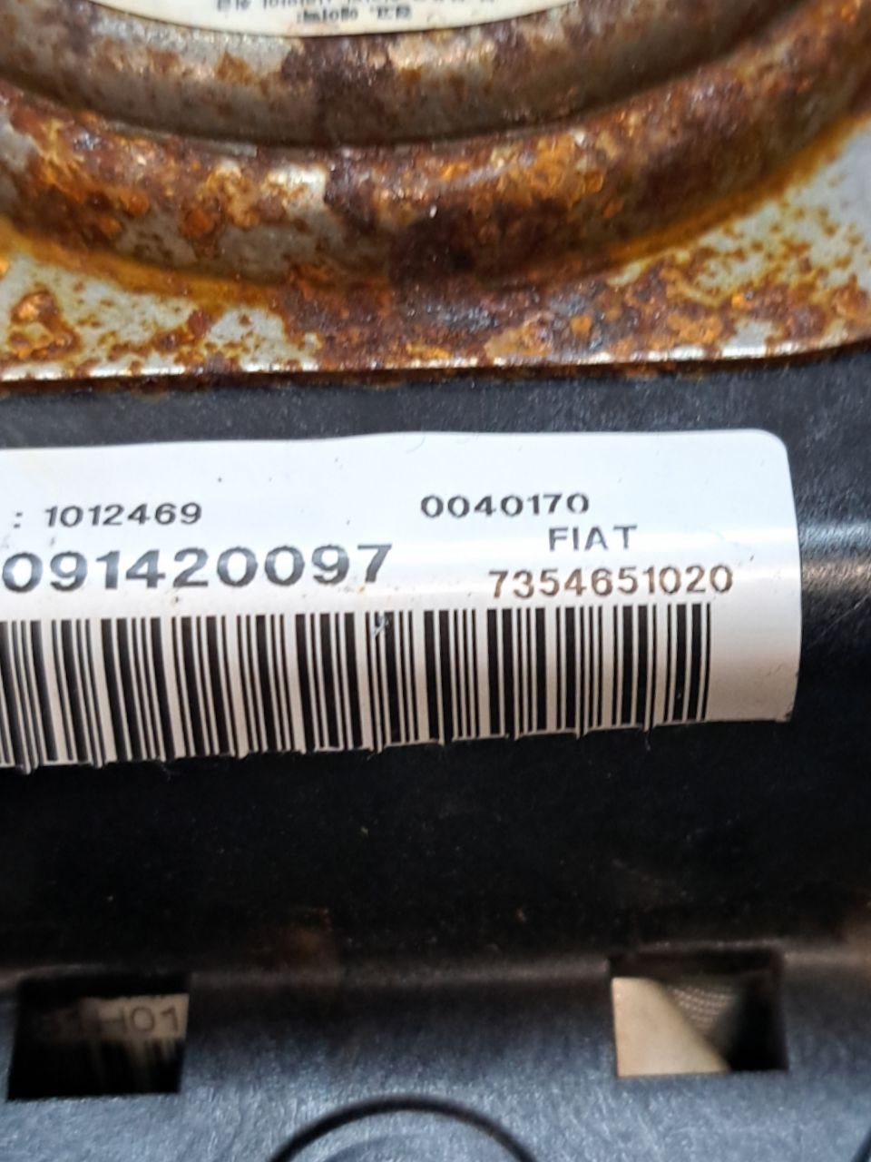 Airbag Volante Fiat Croma ( 2005-2010 ) COD:7354651020 - F&P CRASH SRLS - Ricambi Usati