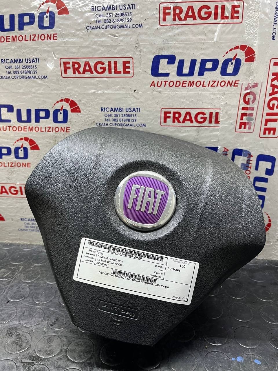 AirBag Volante Fiat Grande Punto (2Y) - F&P CRASH SRLS - Ricambi Usati