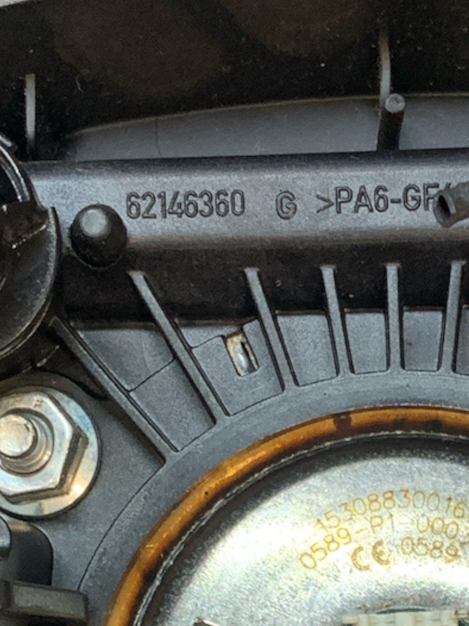 Airbag Volante Ford Fiesta Mk6 (2012) cod.62146360 - F&P CRASH SRLS - Ricambi Usati