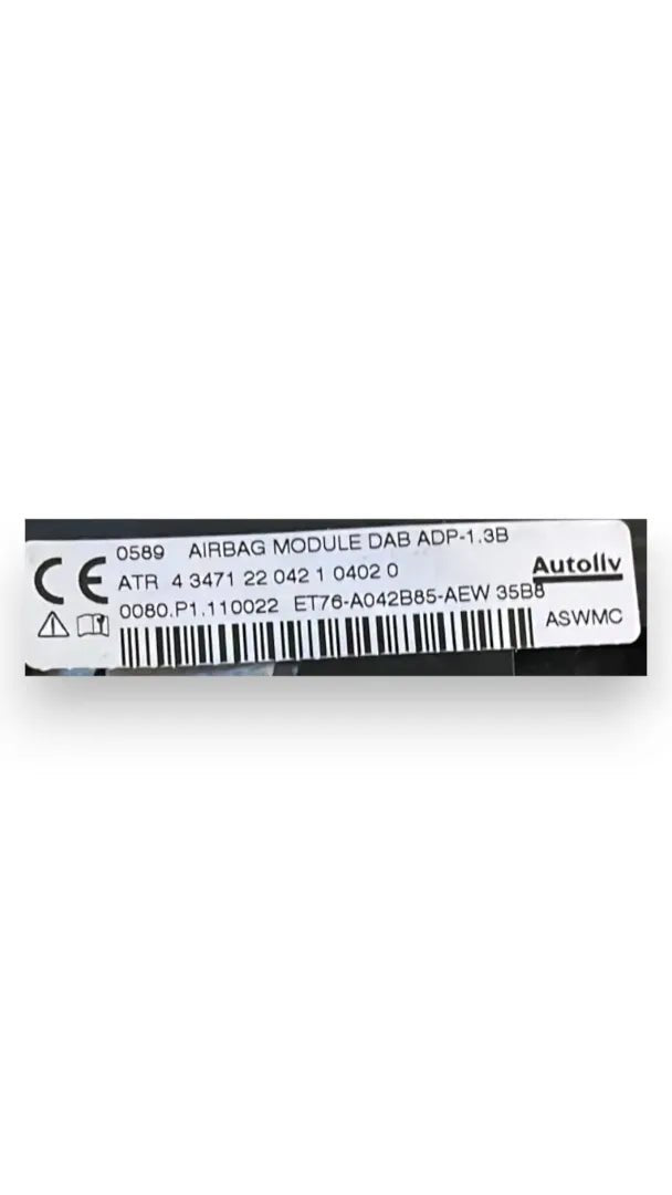 Airbag volante guidatore Ford Transit Courier C4A cod. 6245831 - F&P CRASH SRL - Ricambi Usati