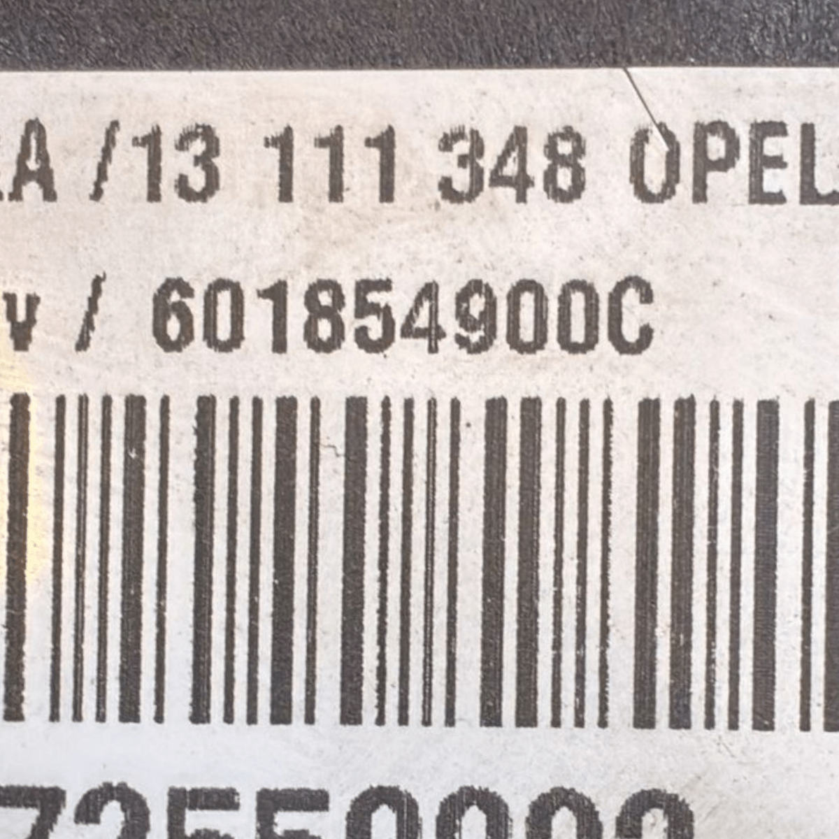 Airbag volante opel zafira b cod : 13111348 (2005 - 2014) - F&P CRASH SRL - Ricambi Usati