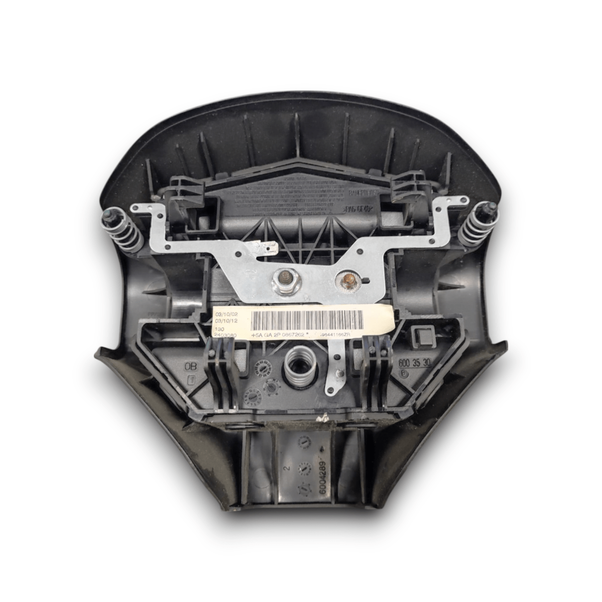 Airbag volante peugeot 206 cod: 96441166zr (1998 - 2012) - F&P CRASH SRLS - Ricambi Usati