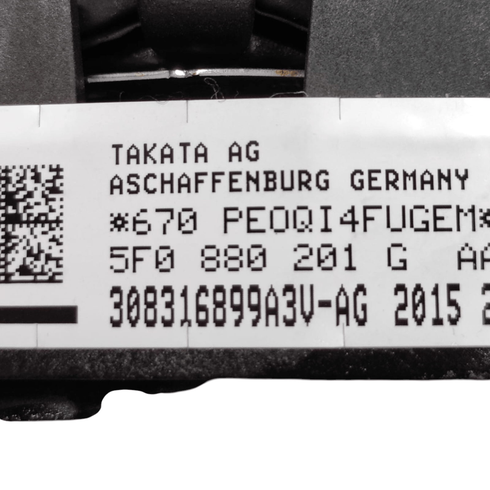 Airbag Volante Seat Leon III COD: 5F0880201G (2012 - 2019) - F&P CRASH SRLS - Ricambi Usati