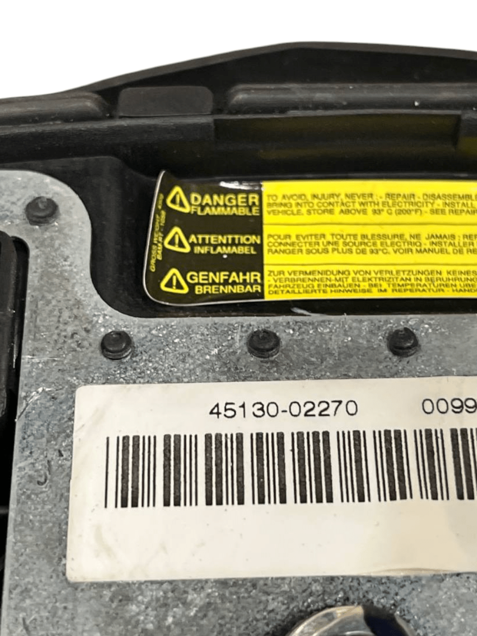 Airbag volante Toyota corolla E120 (2000 - 2007) cod.45130 - 02270 - F&P CRASH SRLS - Ricambi Usati