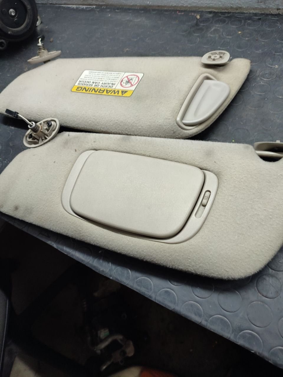 Alette parasole Jeep Grand Cherokee ( 2003 - zj ) 3.1 td - F&P CRASH SRLS - Ricambi Usati