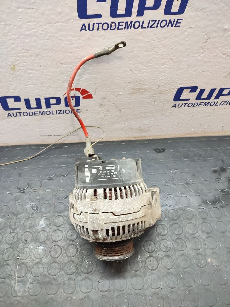 Alternatore Alfa Romeo 155 1.8 t.s. cod 0120485025 - F&P CRASH SRLS - Ricambi Usati