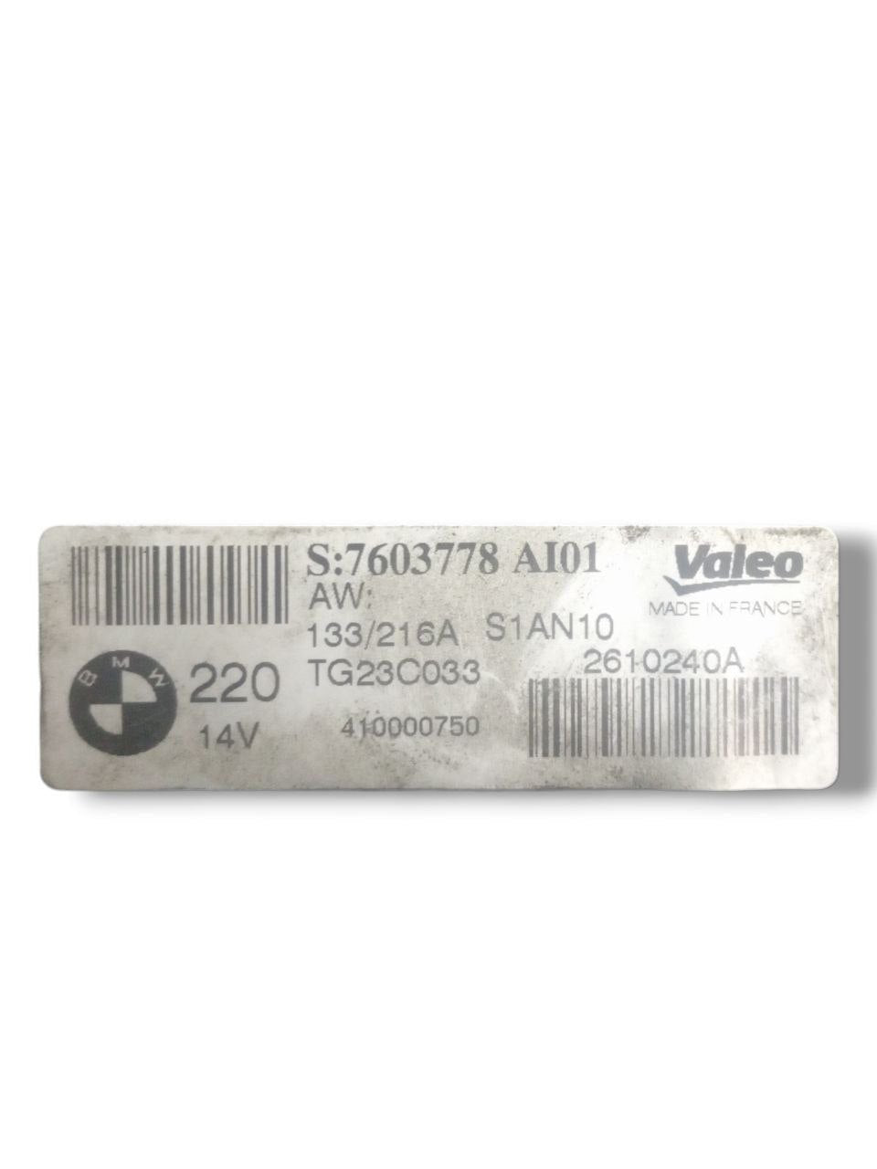 Alternatore Bmw 740i F02 3.0 Benzina (2015) cod: 7603778 - F&P CRASH SRLS - Ricambi Usati