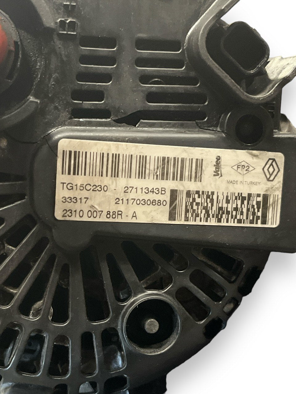 Alternatore Dacia Duster / Renault Clio IV 1.5 diesel (2010 - 2019) cod.231000788R - F&P CRASH SRLS - Ricambi Usati