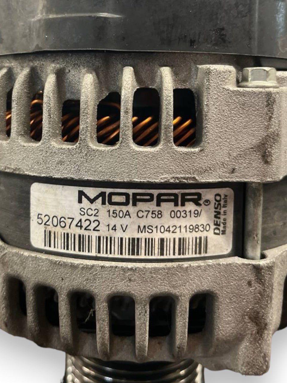 Alternatore Fiat 500X 1.6 Multijet (2014>) cod: 52067422 - F&P CRASH SRLS - Ricambi Usati