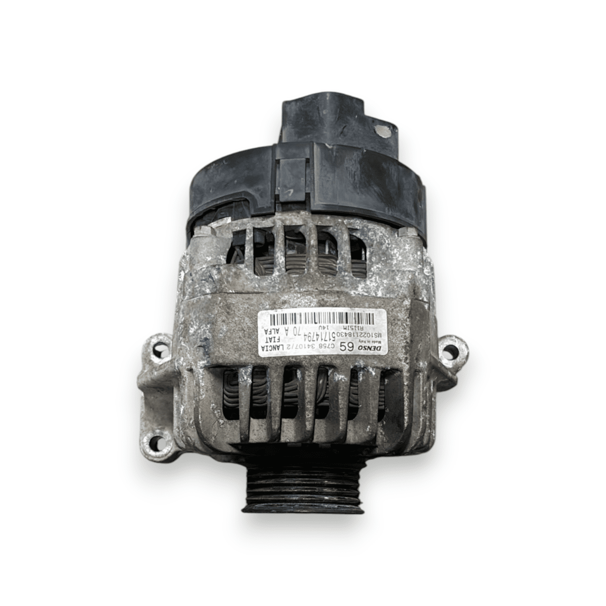 Fiat Panda 169 1.2 petrol alternator code:51714794 (2003 - 2012) - F&P CRASH SRL - Used Spare Parts