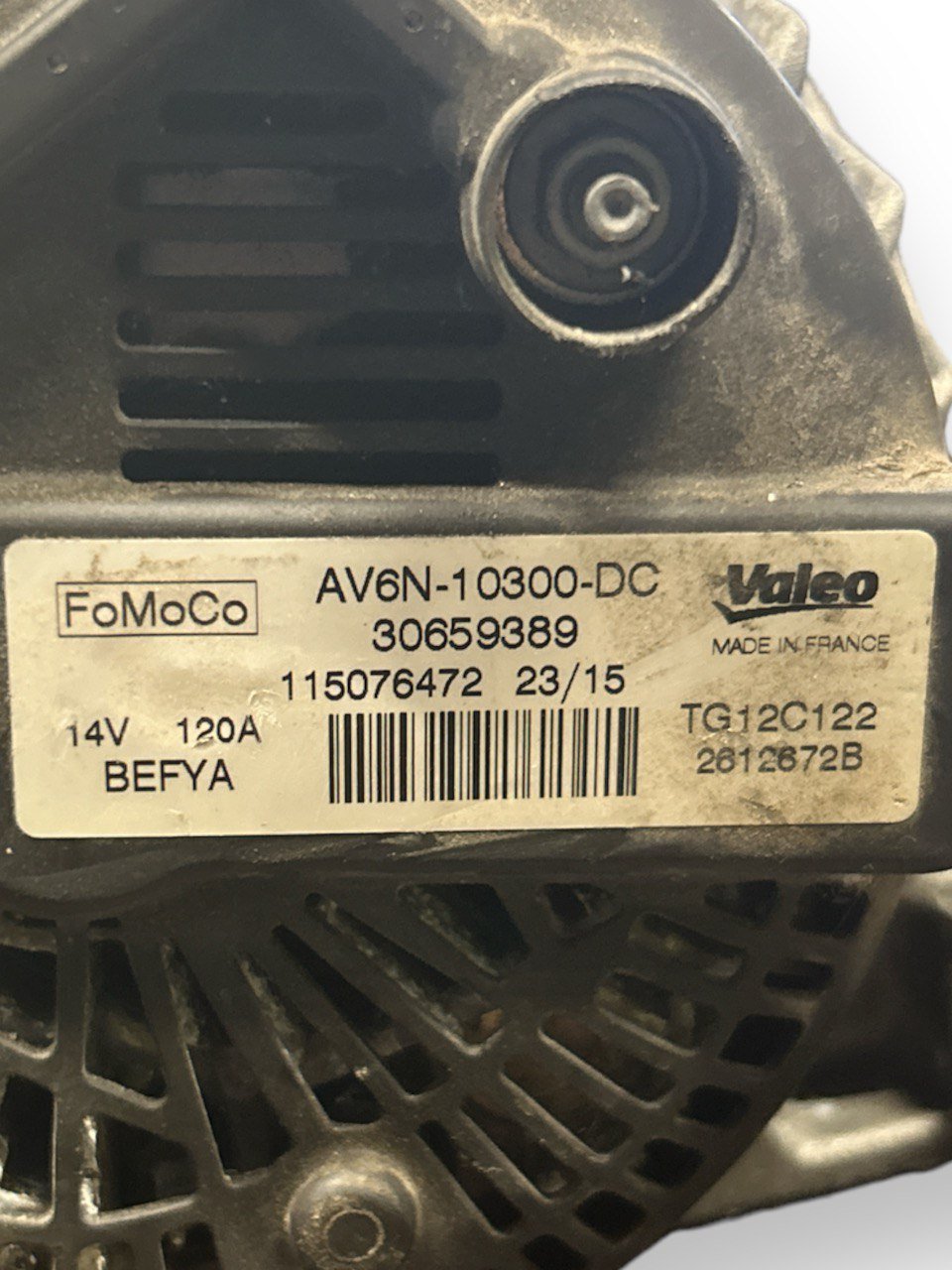 Alternatore Ford Fiesta 1.5 Diesel (2017 > ) cod . 30659389 - F&P CRASH SRLS - Ricambi Usati