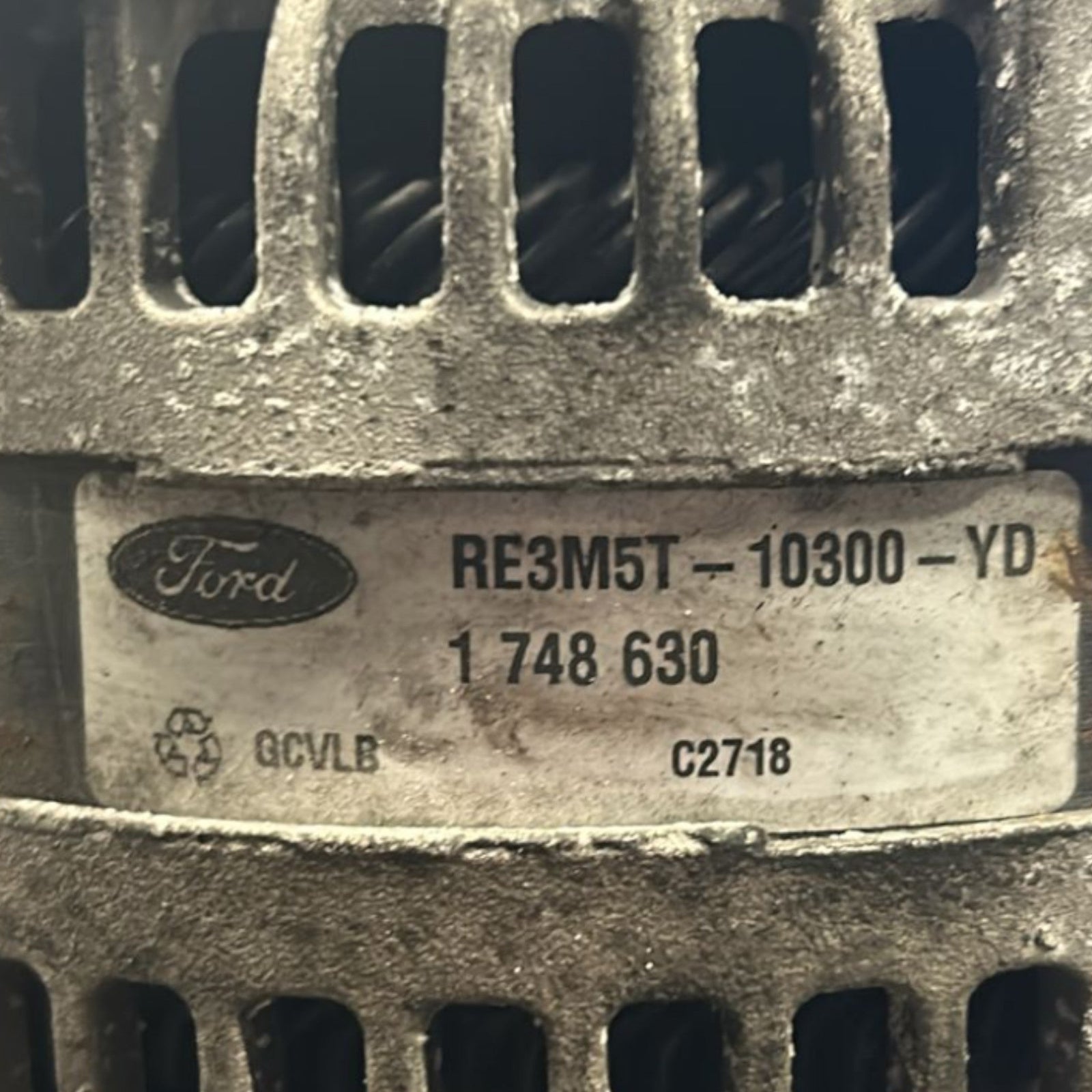 Alternatore Ford Kuga I 2.0 Diesel (2008 > 2012) cod.3M5T - 10300 - YD - F&P CRASH SRLS - Ricambi Usati