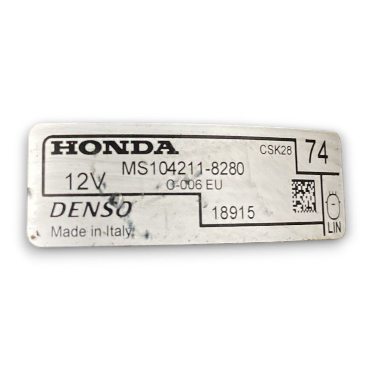 Alternatore honda cr - v IV cod . ms104211 - 8280 2.2 diesel (2011 > 2017) - F&P CRASH SRL - Ricambi Usati