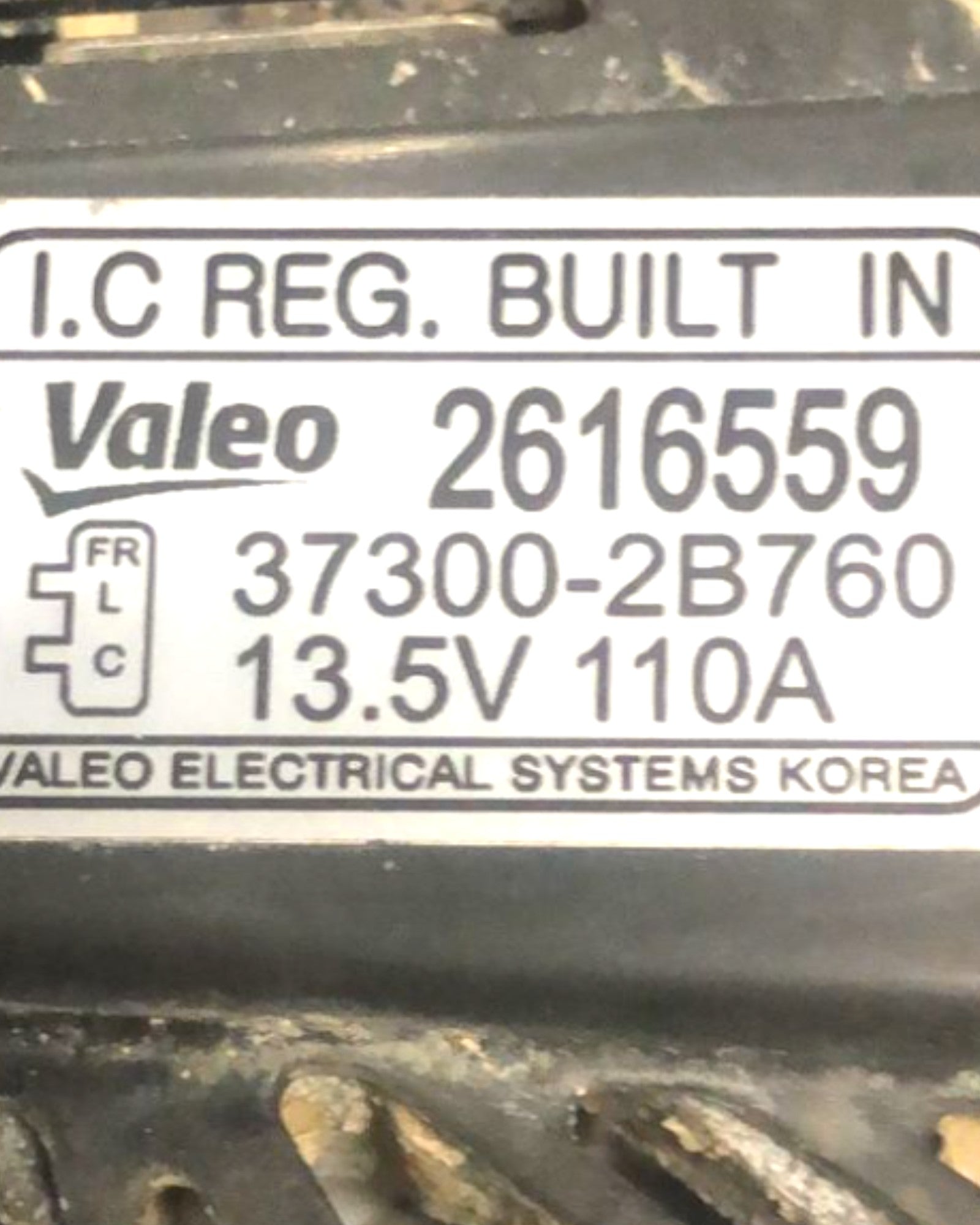 Alternatore Hyundai IX20 1.4 Benzina (2010 > 2019) cod:2616559 - F&P CRASH SRLS - Ricambi Usati