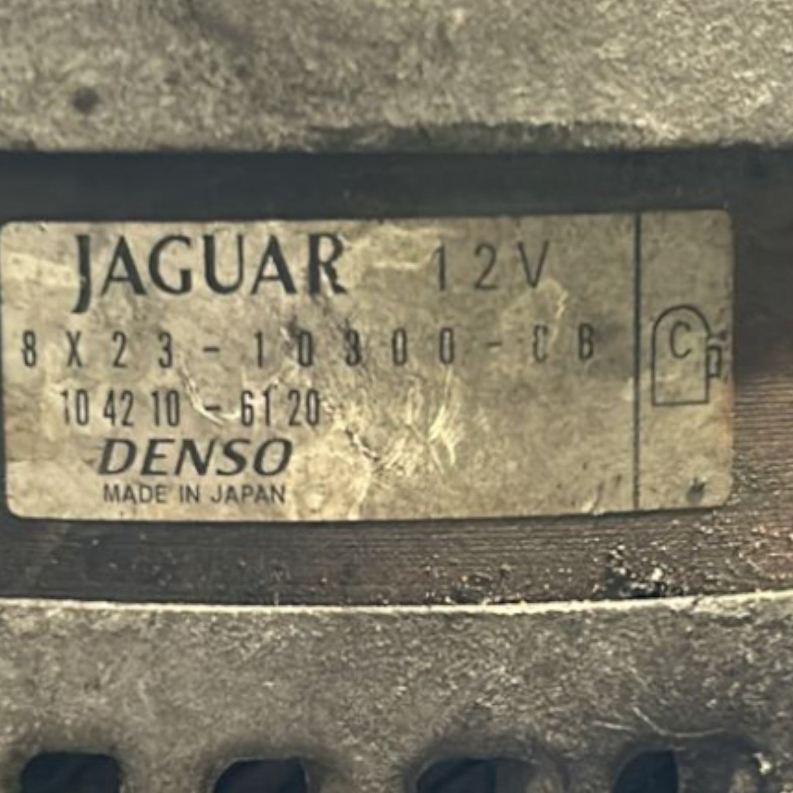 Alternatore Jaguar XF (X250) cod.8X23 - 10300 - CB 3.0 Diesel (2008 > 2015) - F&P CRASH SRLS - Ricambi Usati