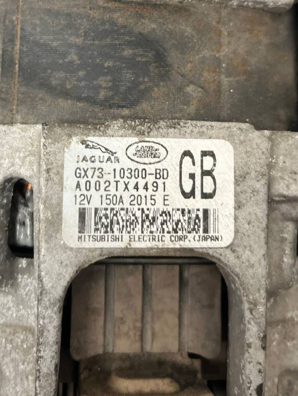 Alternatore Jaguar XF X260 / Jaguar E-Pace / Jaguar XE X760 2.0 Diesel (2015 al 2021) cod: GX73-10300-BD / A002TX4491 - F&P CRASH SRLS - Ricambi Usati
