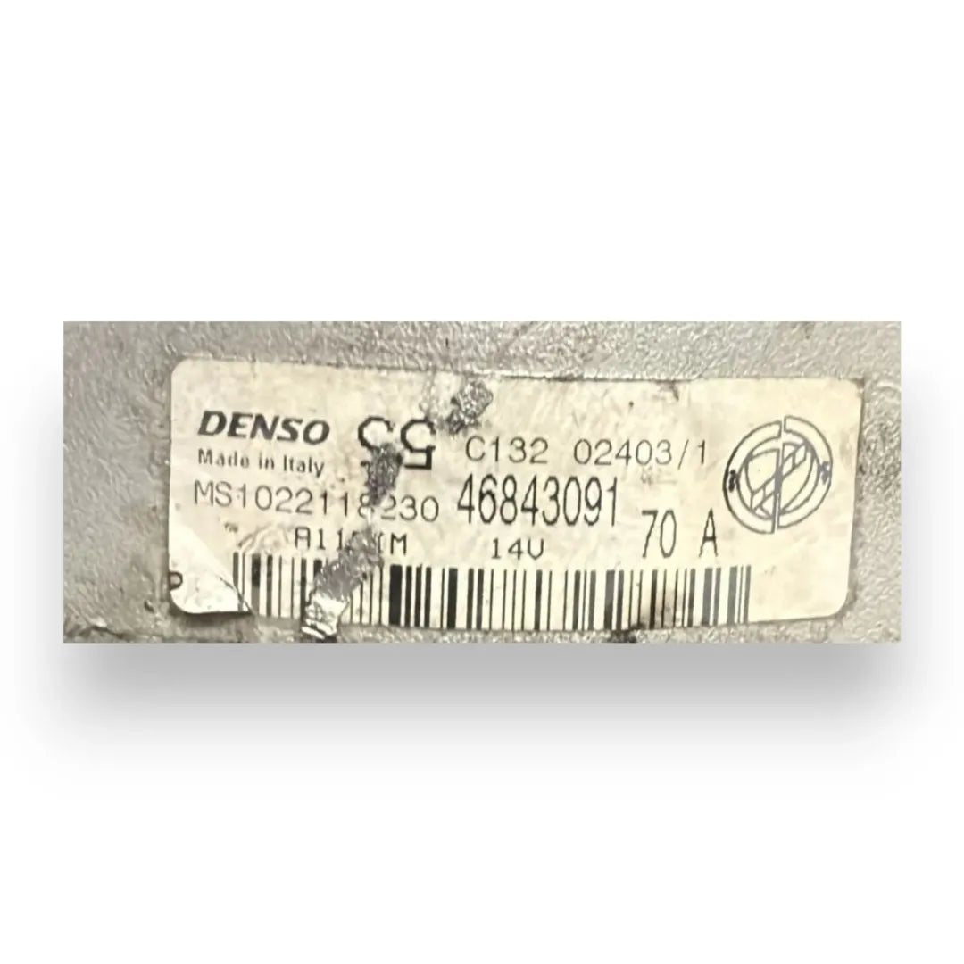 Alternatore Lancia Y OEM 52003531 - F&P CRASH SRL - Ricambi Usati