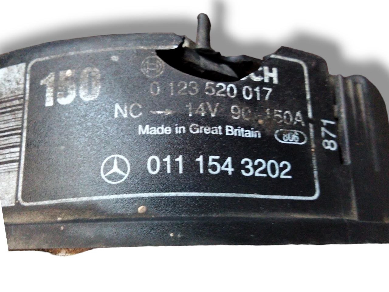 Alternatore Mercedes Classe S W220 320 cdi (2001) cod.0111543202 - F&P CRASH SRLS - Ricambi Usati