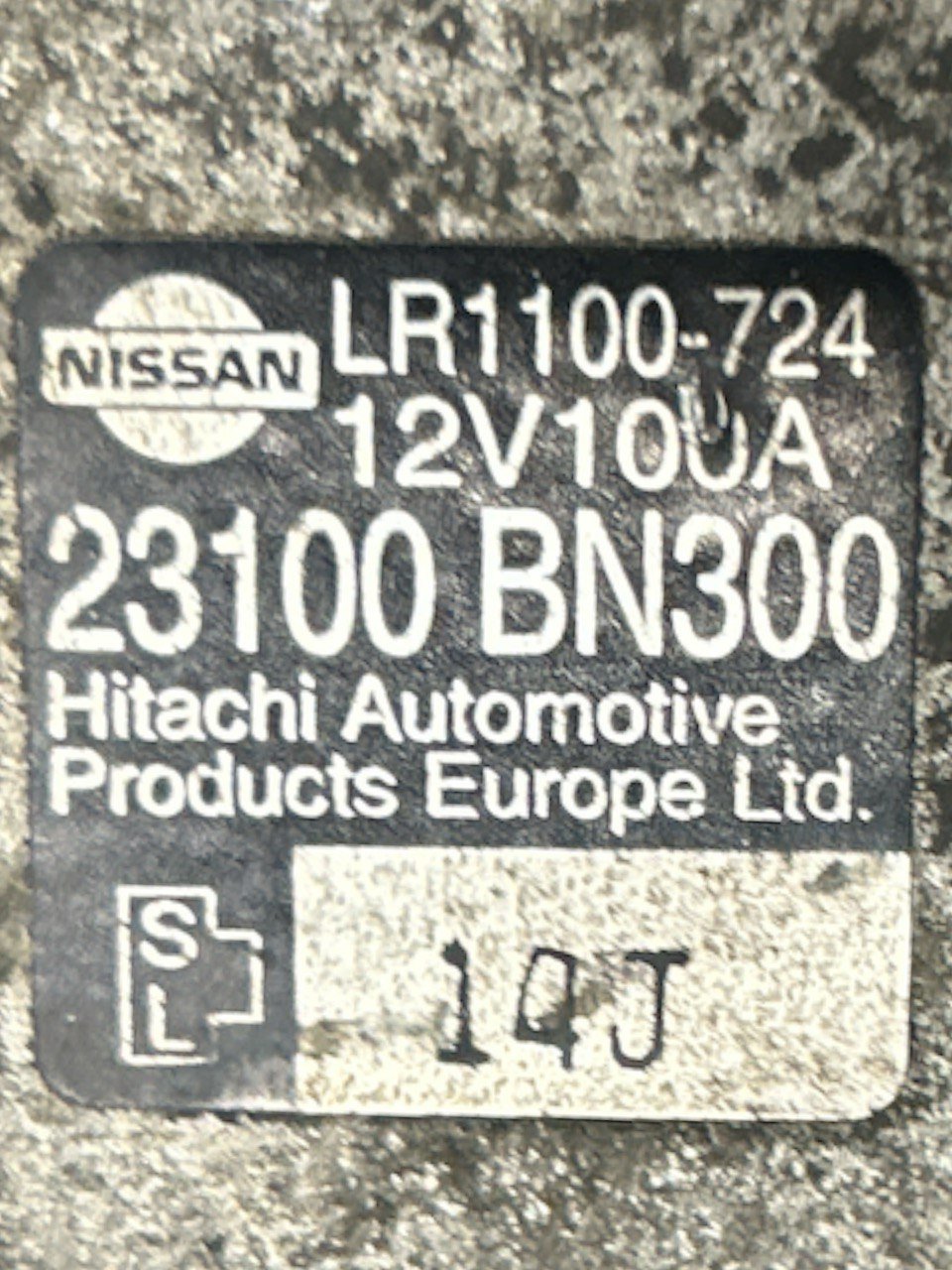 Alternatore Nissan Almera Tino 2.2 Diesel (2000 > ) cod . 23100BN300 - F&P CRASH SRLS - Ricambi Usati