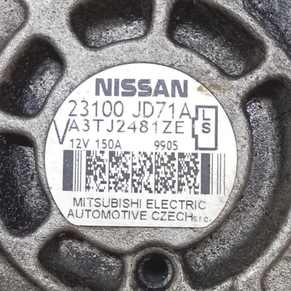 Alternatore nissan qashqai j10 cod . 23100jd71a 2.0 diesel (2006 > 2014) - F&P CRASH SRL - Ricambi Usati