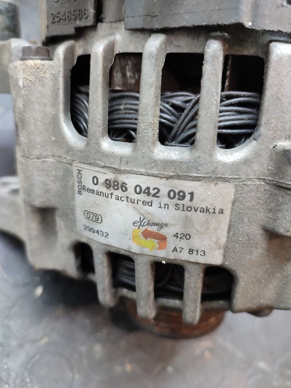 Alternatore Peugeot 307 2.0 hdi cod 0986042091 - F&P CRASH SRLS - Ricambi Usati