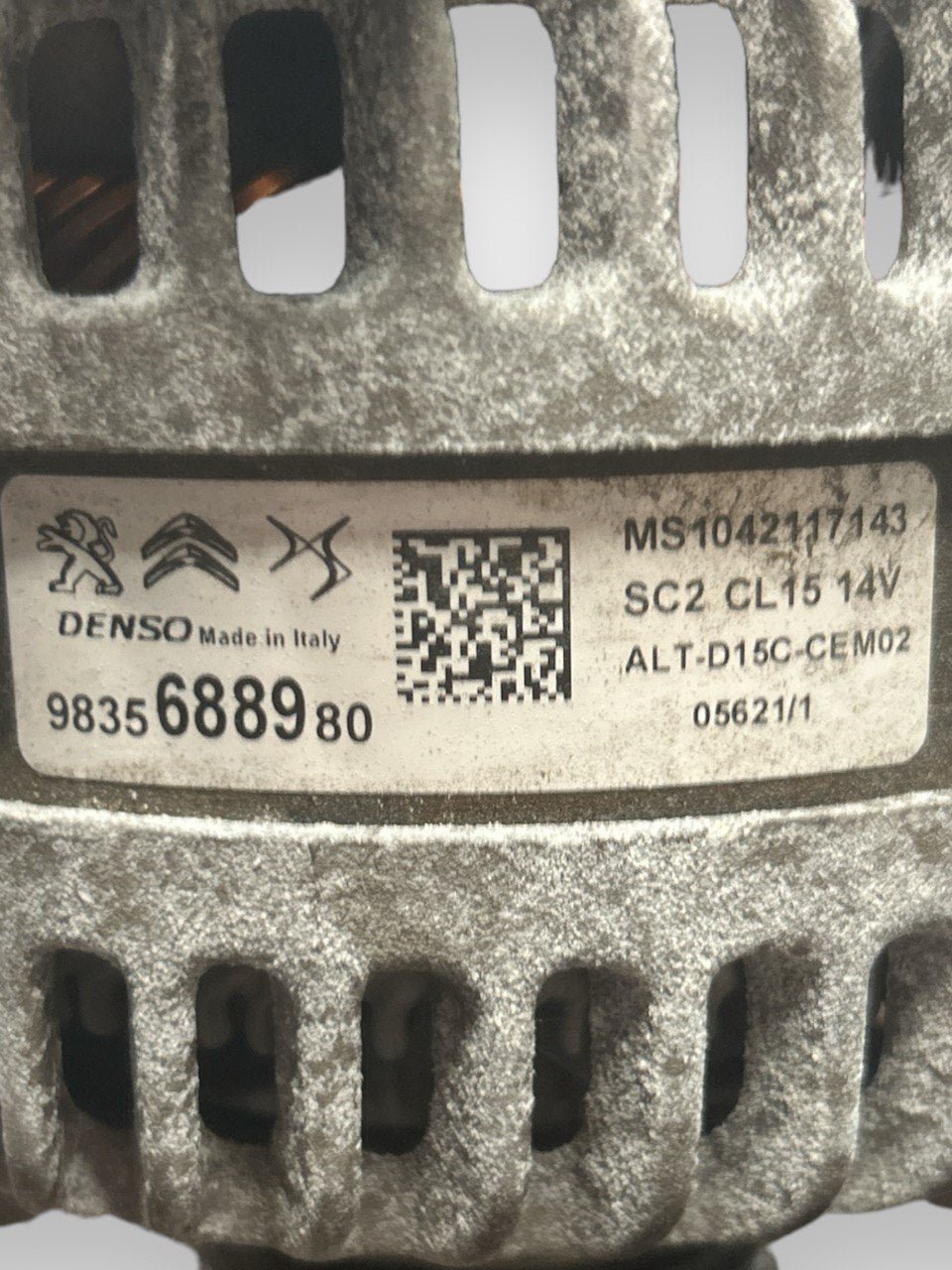 Alternatore Peugeot 308 II 1.5 Diesel (2013 > 2021) cod.9835688980 - F&P CRASH SRLS - Ricambi Usati