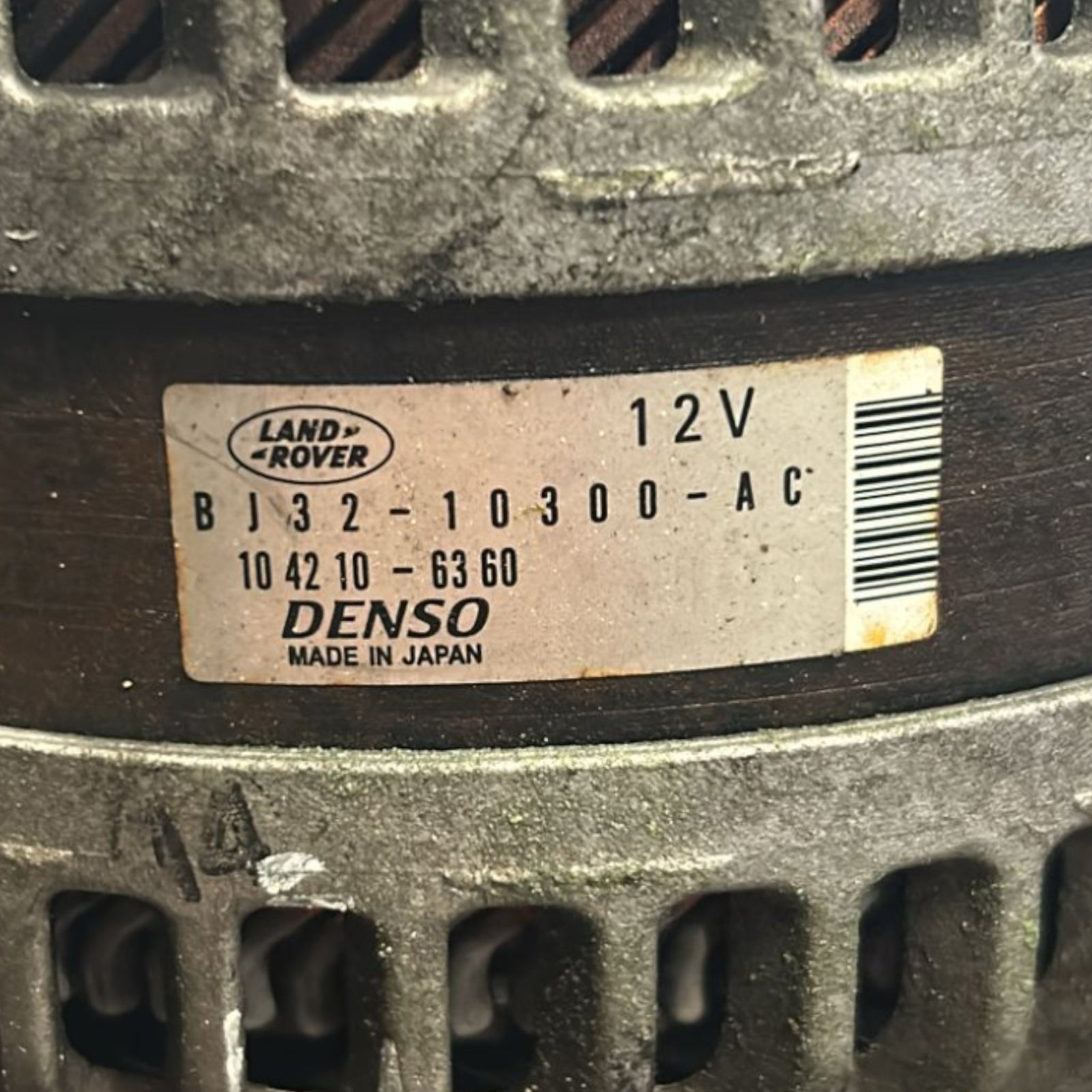 Alternatore Range Rover Evoque (L538) cod.BJ32 - 10300 - AC 2.2 Diesel (2011 > 2018) - F&P CRASH SRLS - Ricambi Usati