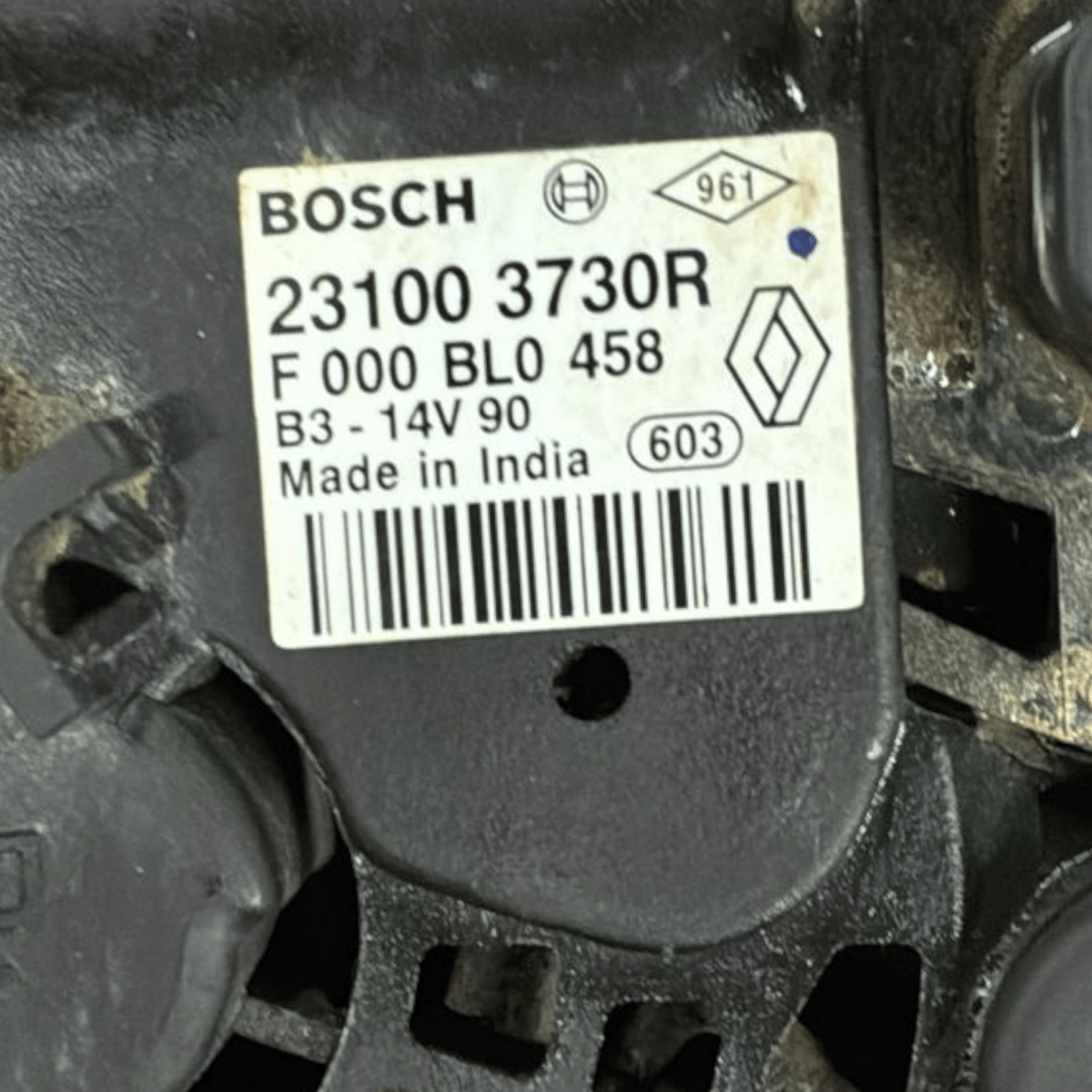 Alternatore renoult clio 4 cod . 231003730r 1.2 benzina ( 2012 > 2019 ) - F&P CRASH SRL - Ricambi Usati