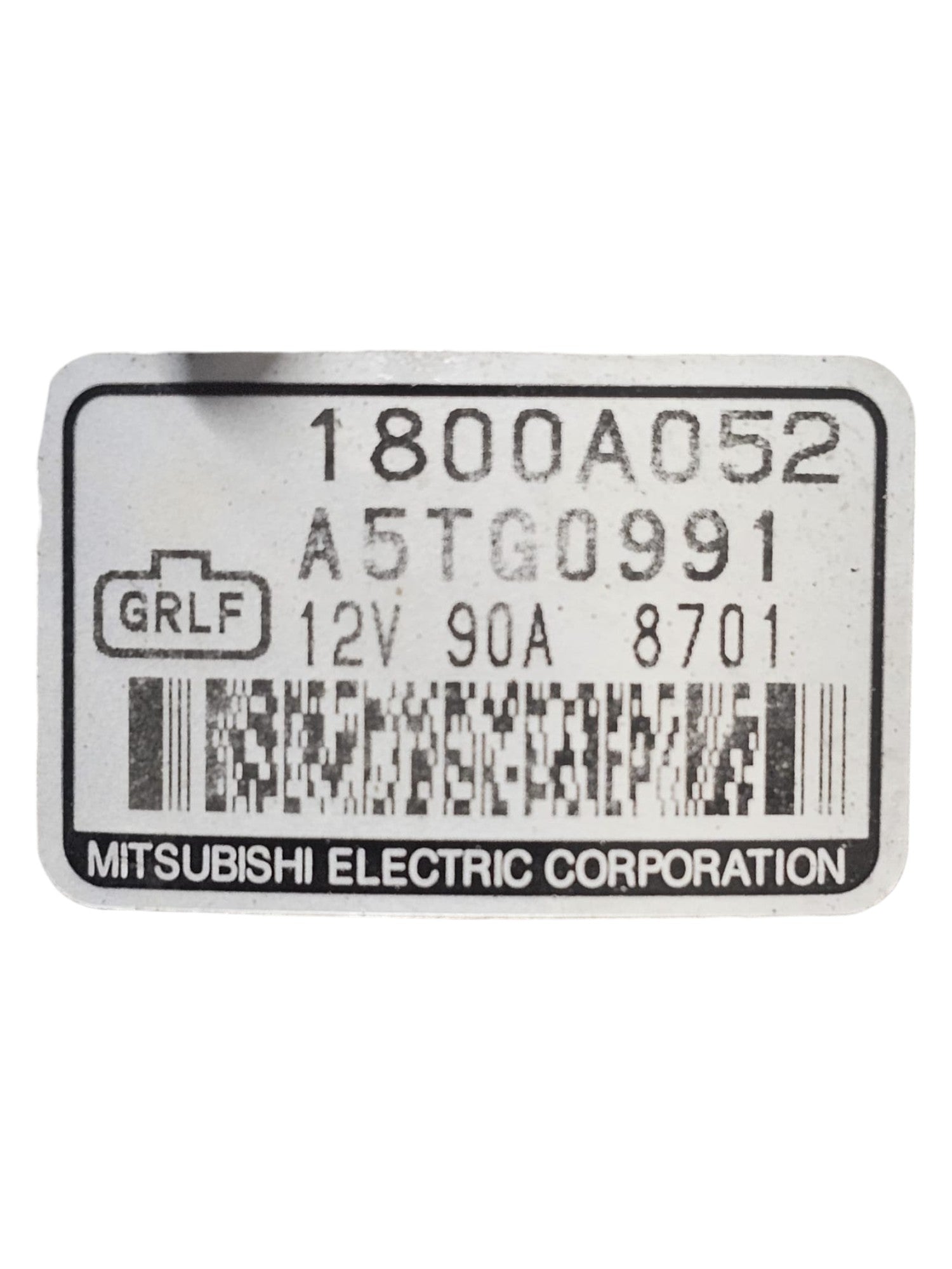 Alternatore Smart Fortwo W451 1.0 Benzina Cod:1800A052 (2007 - 2015) - F&P CRASH SRLS - Ricambi Usati
