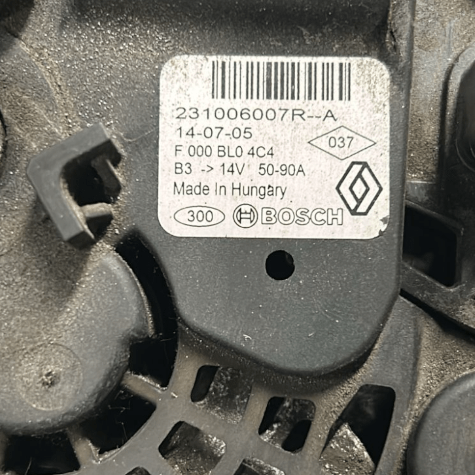 Alternatore Smart Fortwo W453 1.0 Benzina cod:231006007R (2014 > 2021) - F&P CRASH SRLS - Ricambi Usati