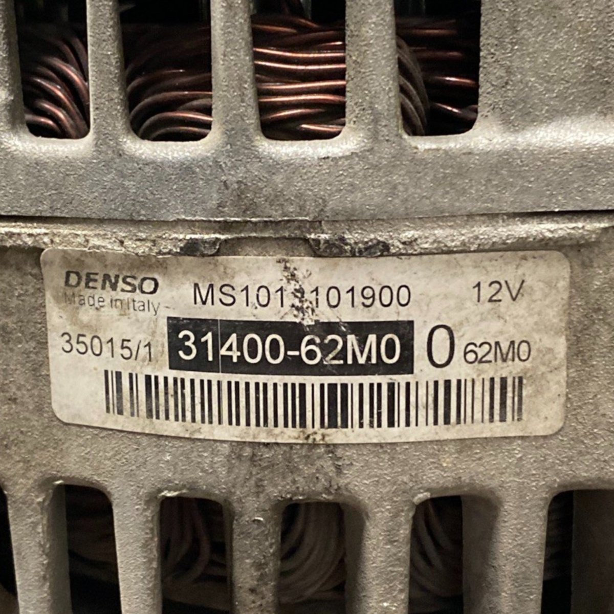 Alternatore suzuki vitara 1.6 diesel (2015 - ) Cod: 31400 - 62m0 - F&P CRASH SRLS - Ricambi Usati