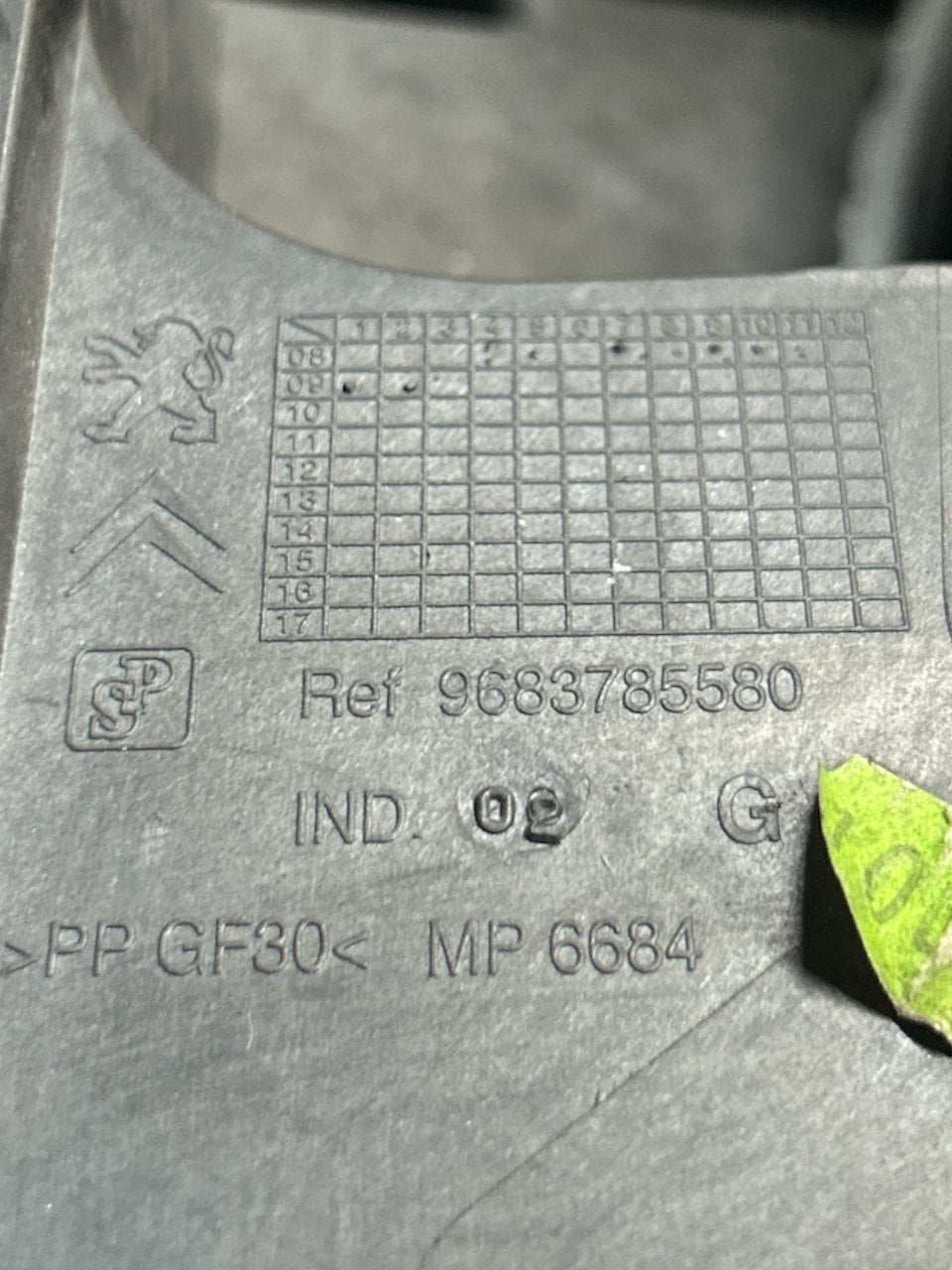 Altoparlante / Subwoofer / Cassa Sinistra Peugeot 308 CC (2007 > 2014) cod.9683785580 - F&P CRASH SRLS - Ricambi Usati