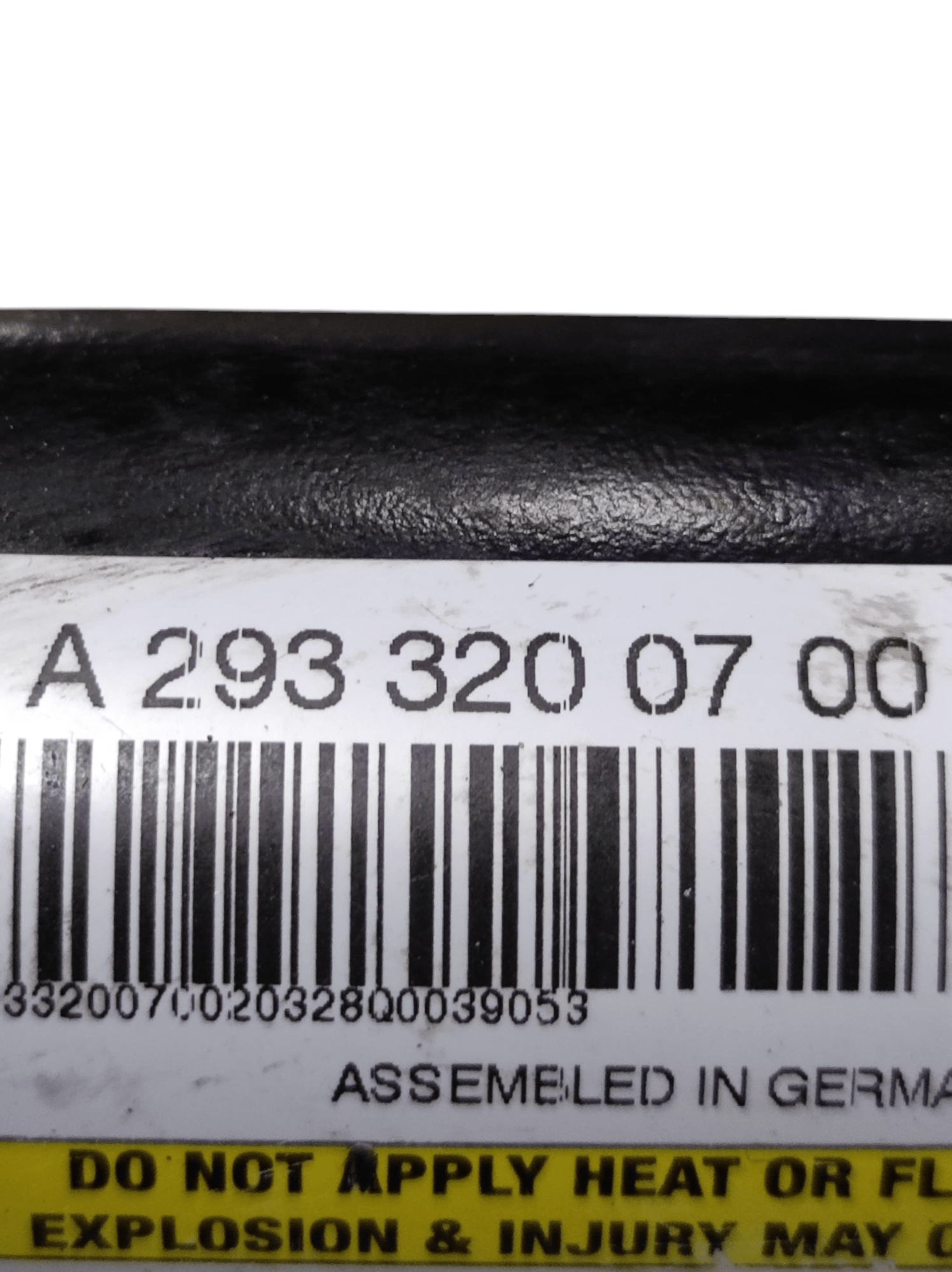 Ammortizzatore / Sospensione Anteriore Sinistro Mercedes Benz EQC COD: A2933200700 (2019 - 2023) - F&P CRASH SRLS - Ricambi Usati