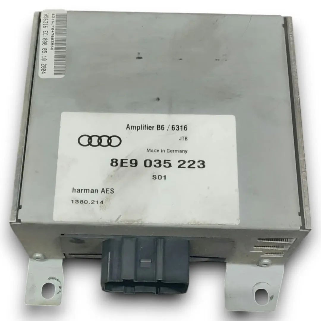 Amplificatore audio Audi A4 8E 2004–2008 OEM 8E9 035 223 - F&P CRASH SRL - Ricambi Usati