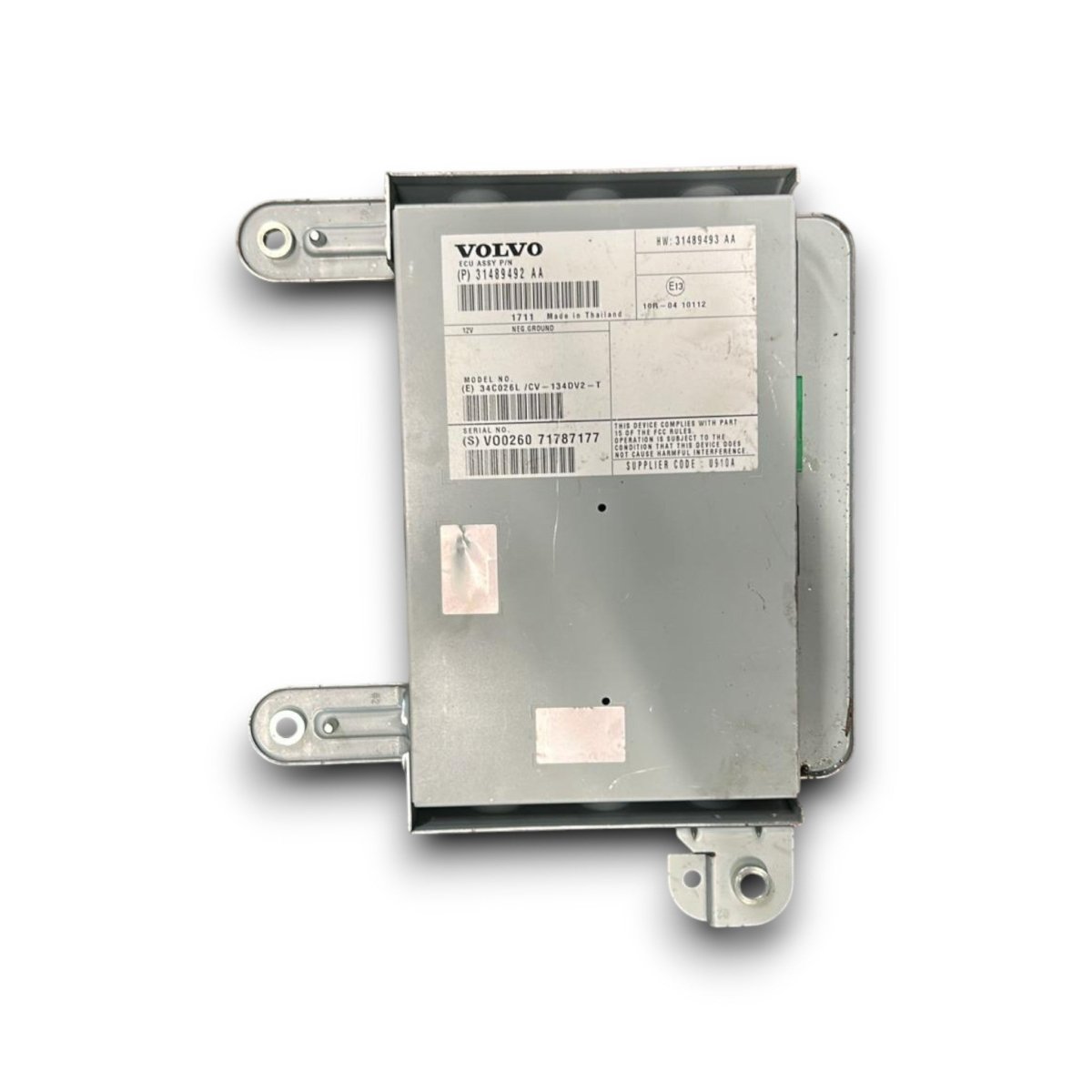 Amplificatore audio Volvo V40 cod.31489492 (2012 > 2019) - F&P CRASH SRL - Ricambi Usati