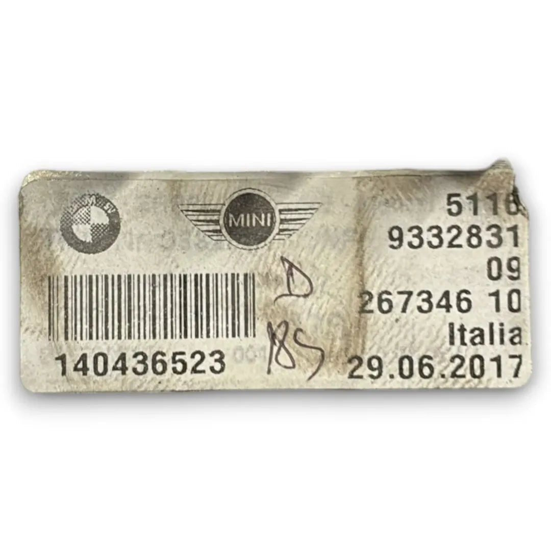 Appoggiabraccio MINI Countryman F60 cod. 51169332831 - F&P CRASH SRL - Ricambi Usati