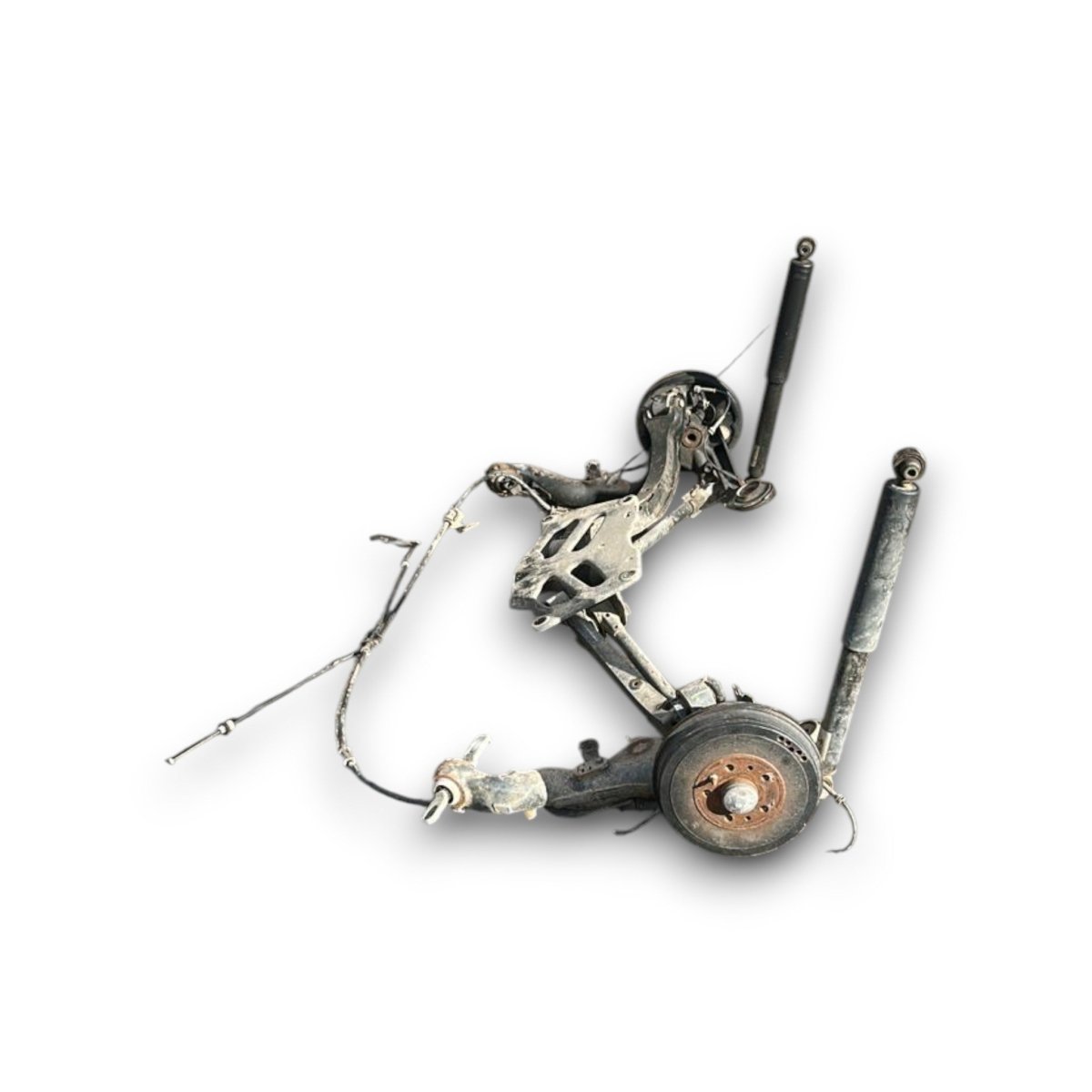 Assale / ponte posteriore (a tamburi) Fiat Doblo II 1.3 diesel (2009 > 2022) - F&P CRASH SRLS - Ricambi Usati