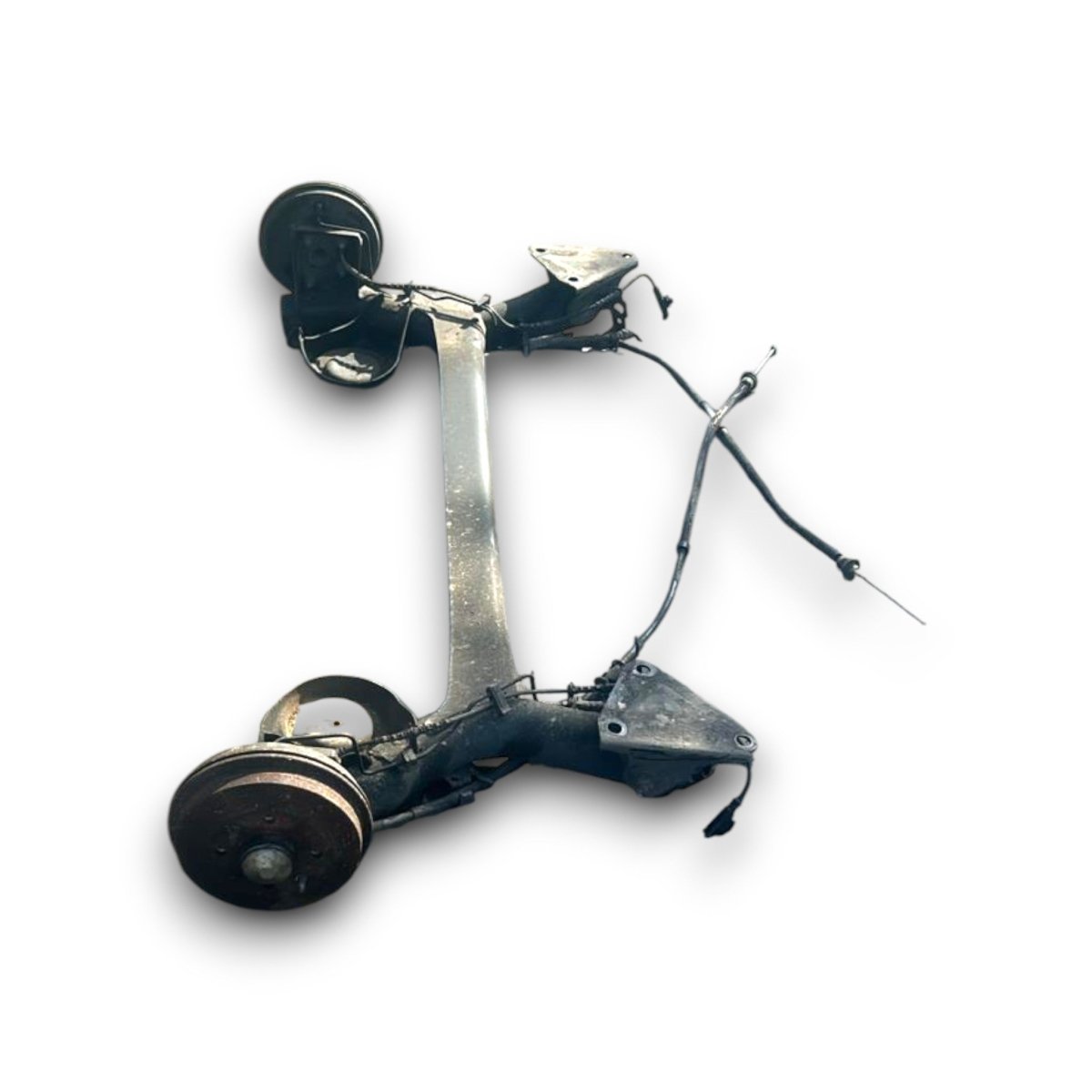 Assale / ponte posteriore (a tamburi) Fiat Panda (169) 1.2 benzina (2003 > 2012) - F&P CRASH SRL - Ricambi Usati