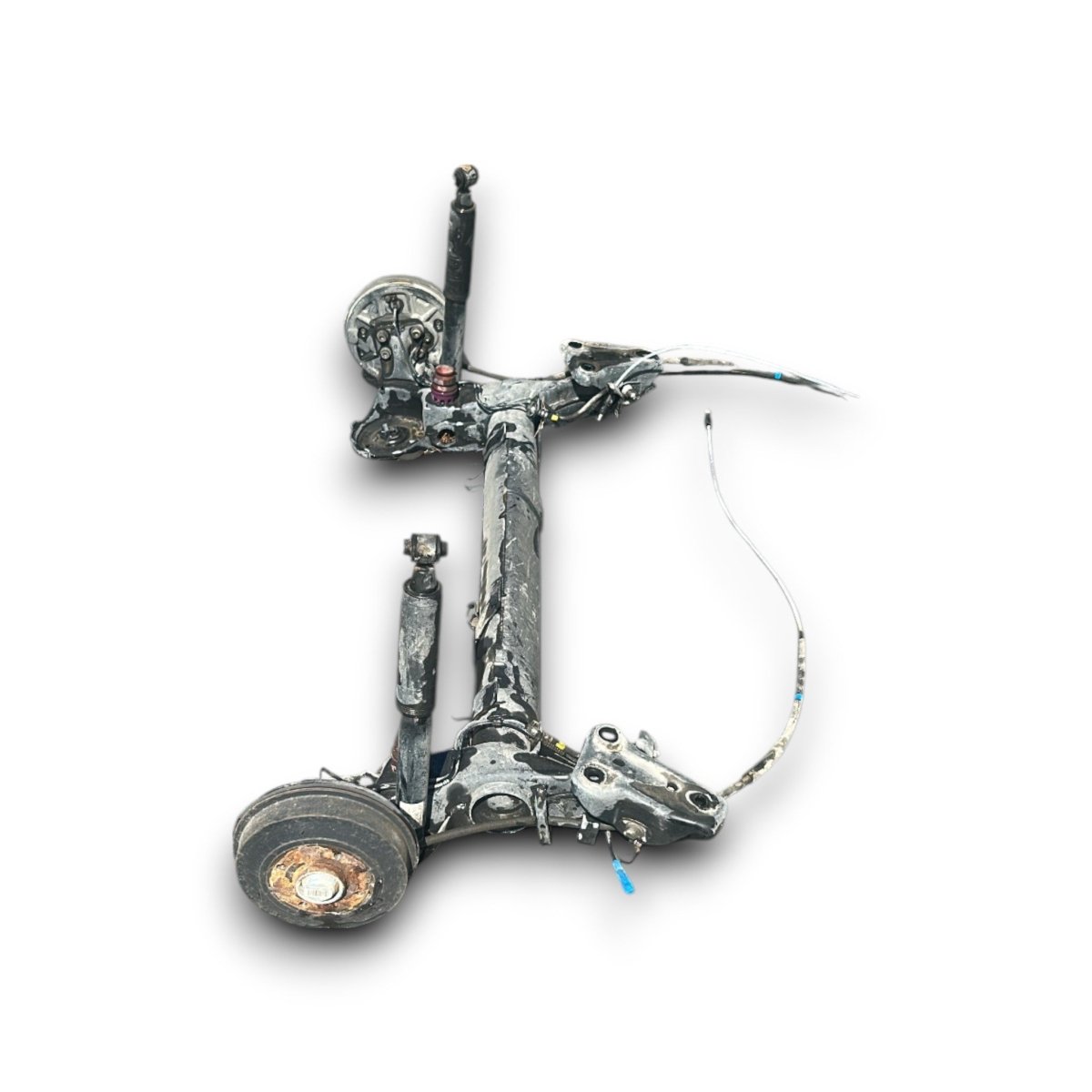 Assale / ponte posteriore (a tamburi) Peugeot 208 I 1.2 benzina (2012 > 2018) - F&P CRASH SRL - Ricambi Usati