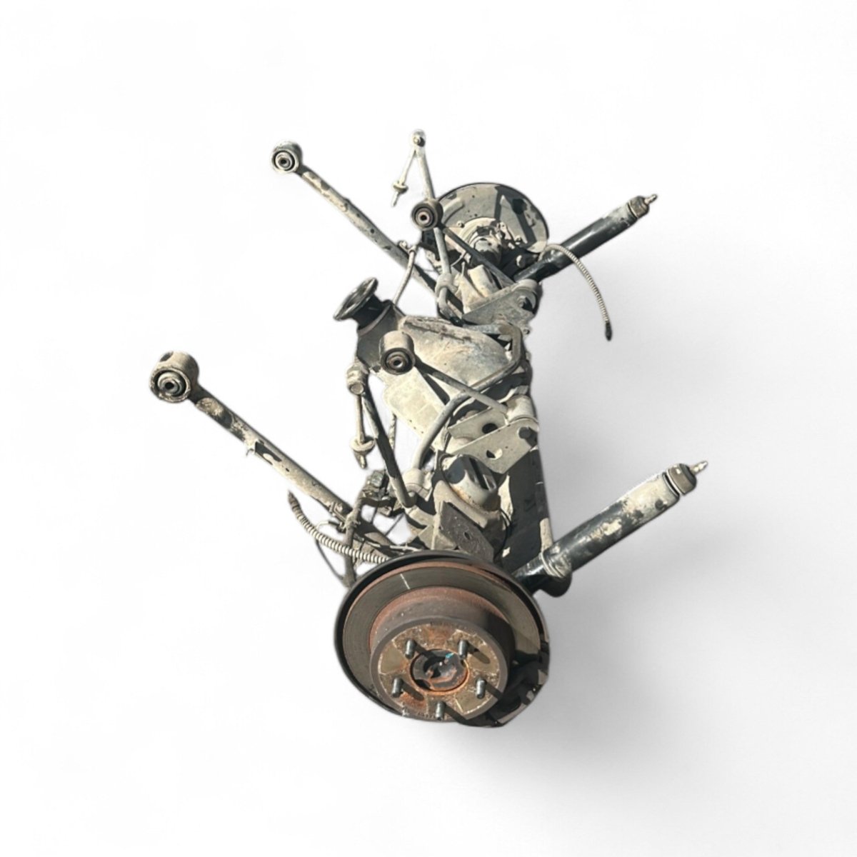 Assale / ponte posteriore (a tamburi) Ssangyong Kyron (D100) 2.0 diesel (4x4) (2005 > 2007) - F&P CRASH SRLS - Ricambi Usati