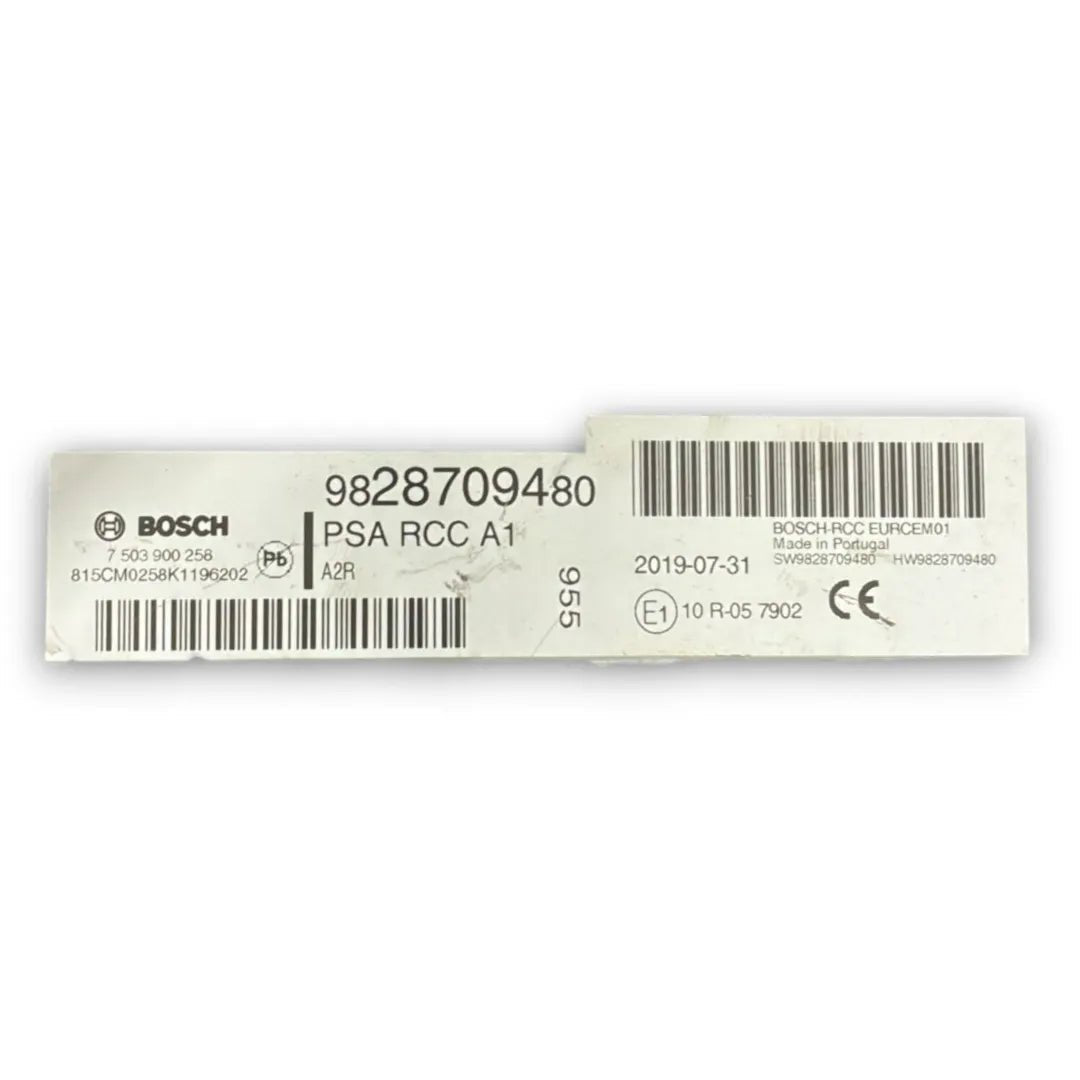 Autoradio Citroën C3 3ª Serie B618 OEM 98143710XU - F&P CRASH SRL - Ricambi Usati