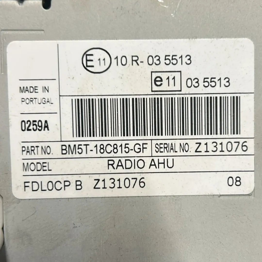 Autoradio Ford Focus CB8 OEM 1771645 - F&P CRASH SRL - Ricambi Usati