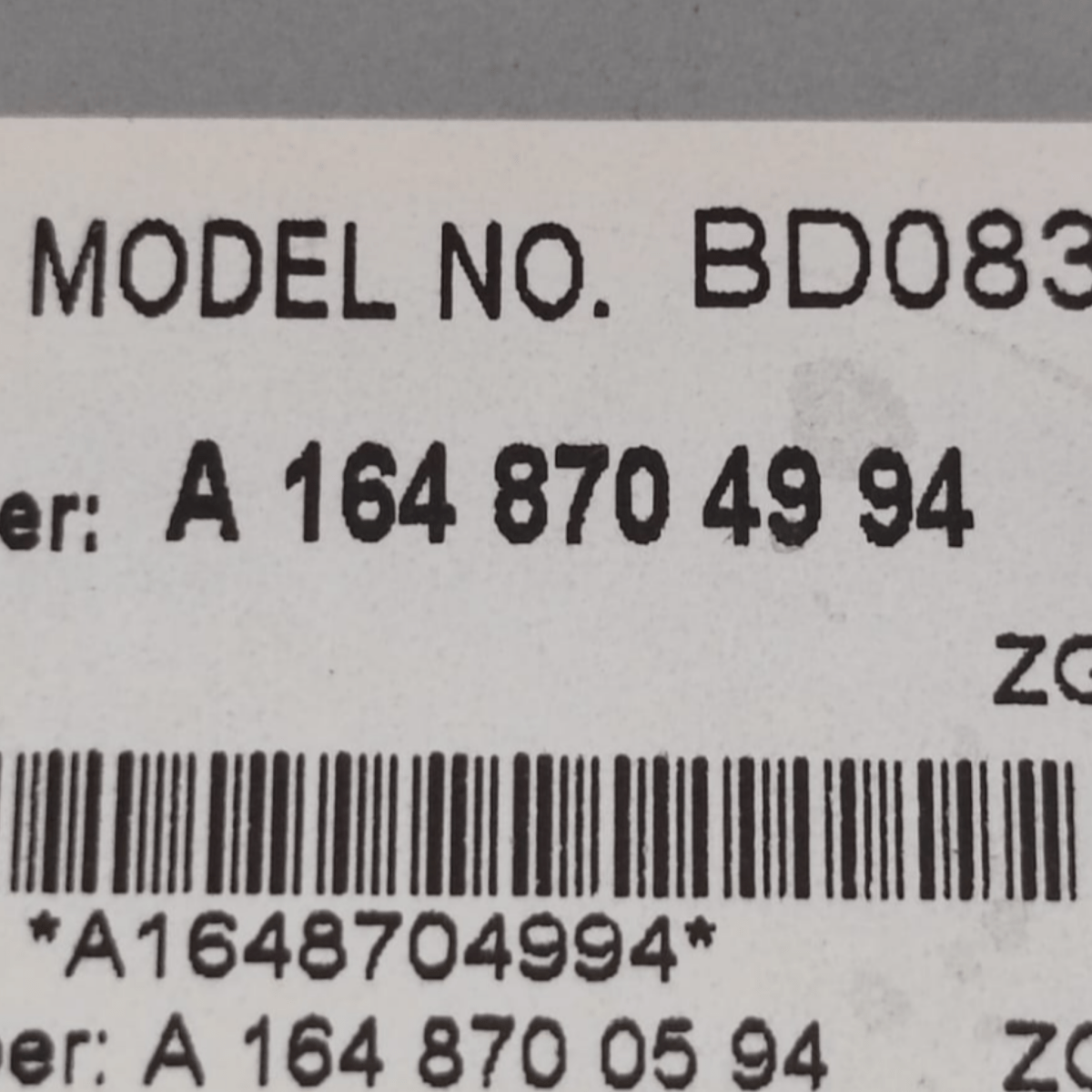 Autoradio / lettore cd mercedes ml w164 cod: a1648704994 (2005 - 2011) - F&P CRASH SRLS - Ricambi Usati