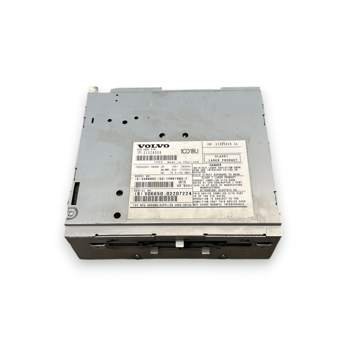 Autoradio / lettore cd volvo c30 cod:31285826aa (2006 - 2012) - F&P CRASH SRL - Ricambi Usati